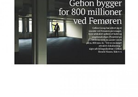 Gefion bygger for 800 millioner ved Femøren